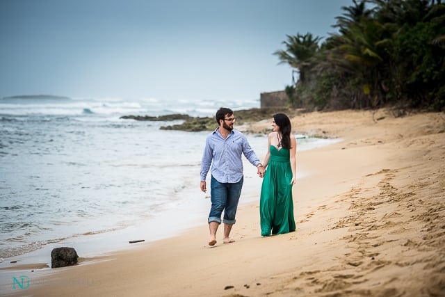 Old San Juan Casual Engagement Session