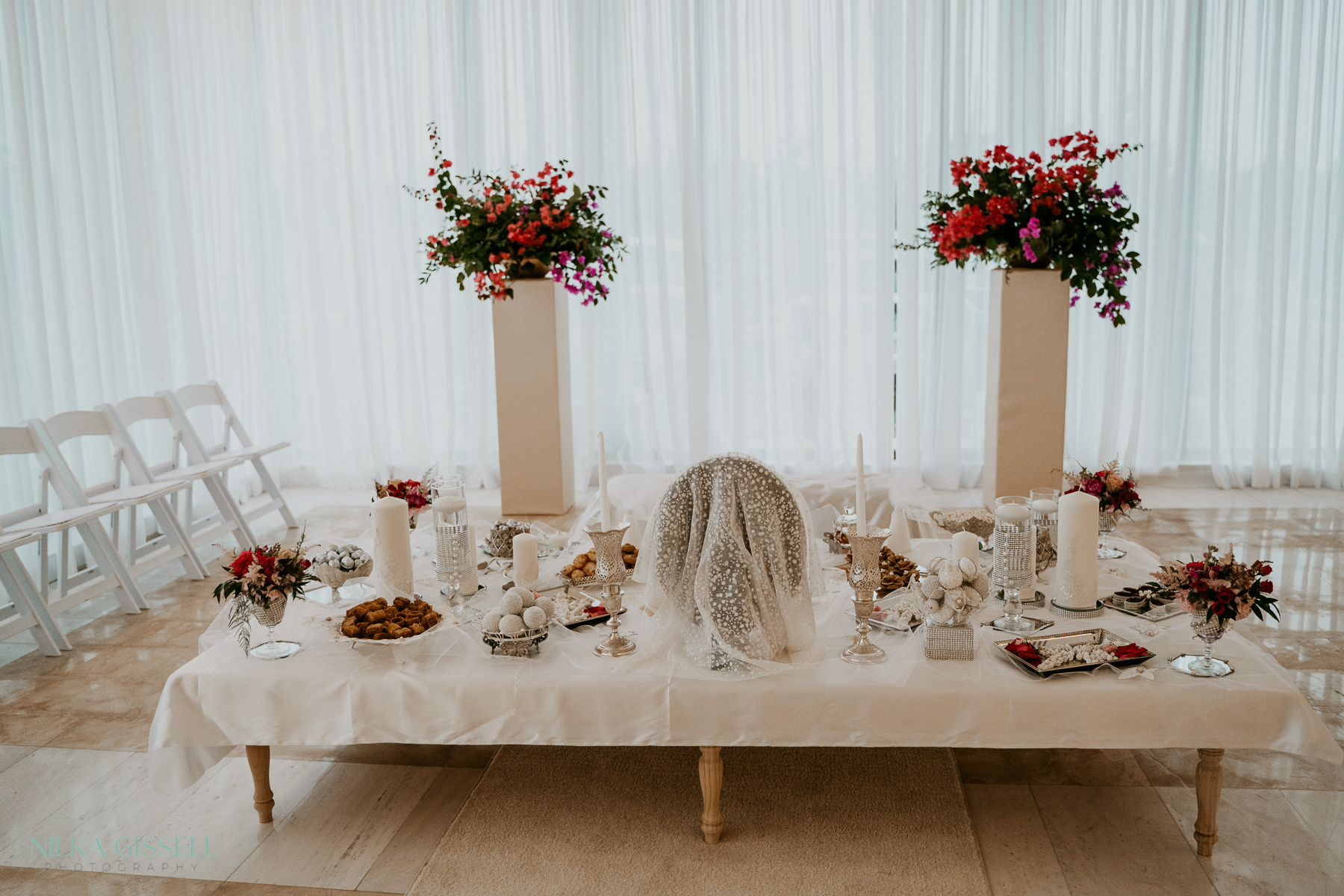 Persian wedding table at Hyatt Rio Grande