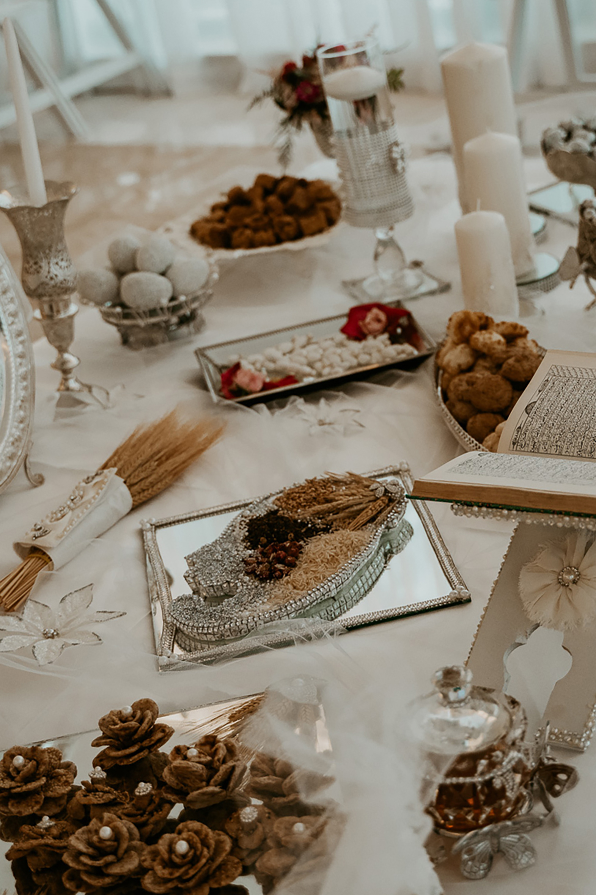 Persian wedding table at Hyatt Rio Grande