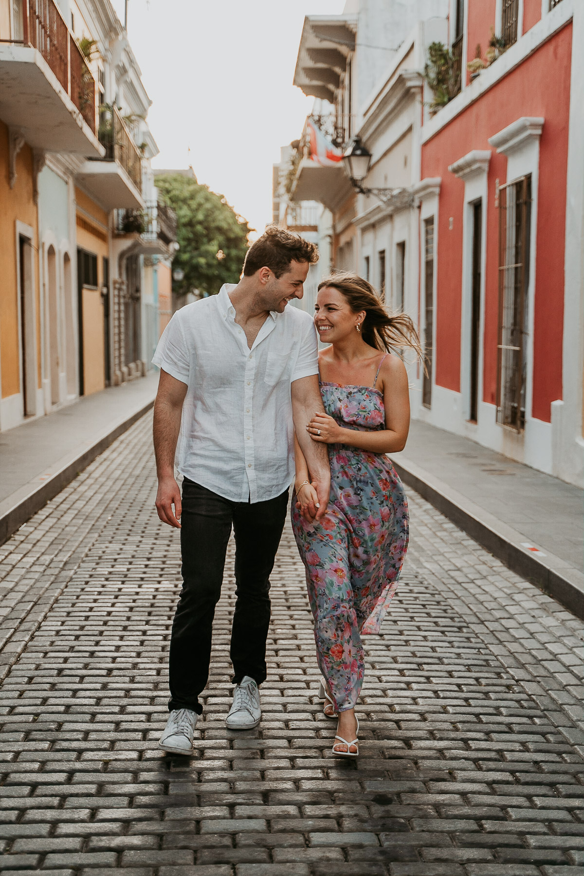 A Dreamy Old San Juan Proposal with Beach Vibes 