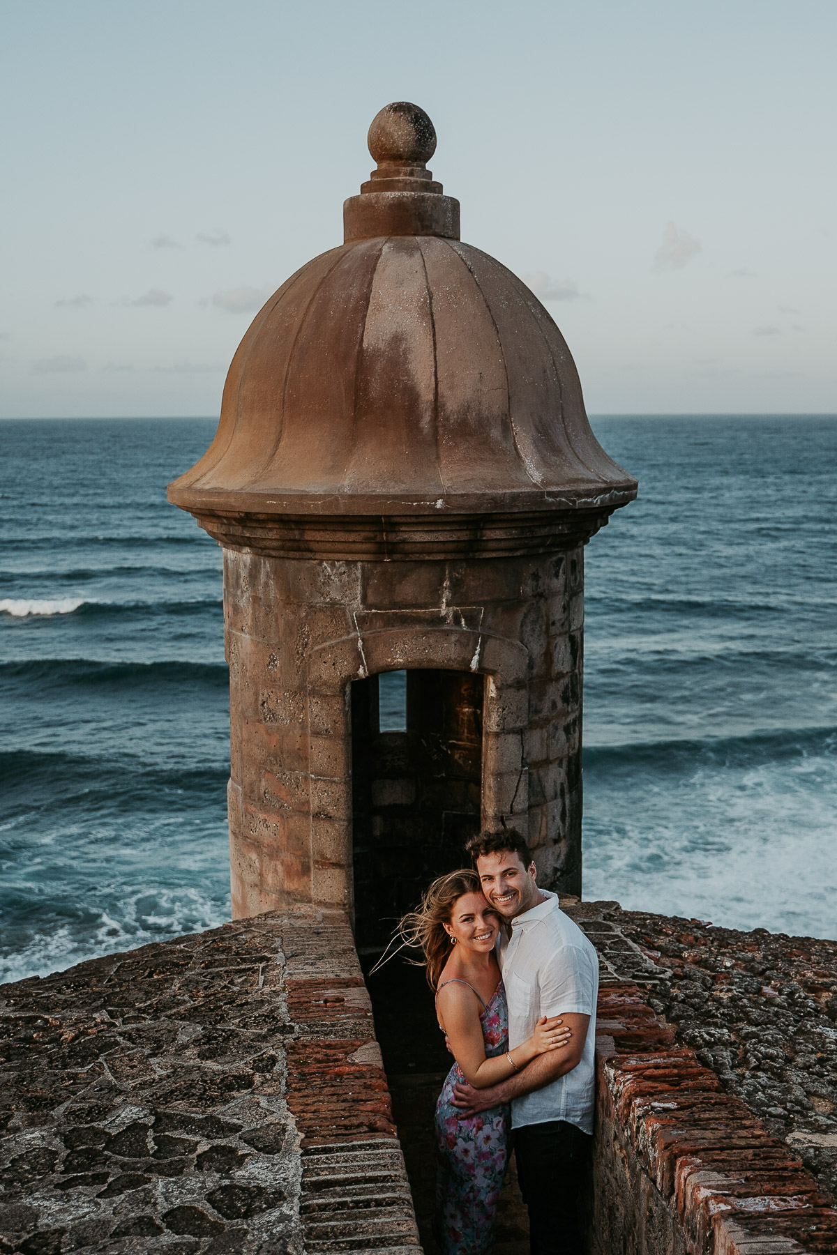 A Dreamy Old San Juan Proposal with Beach Vibes 