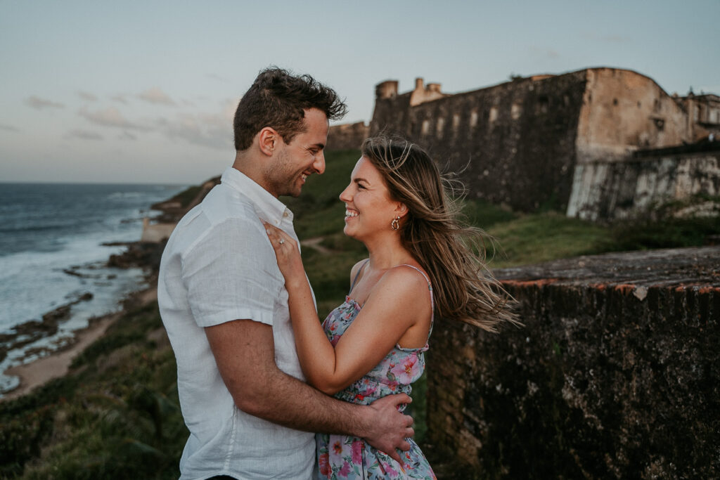 A Dreamy Old San Juan Proposal with Beach Vibes