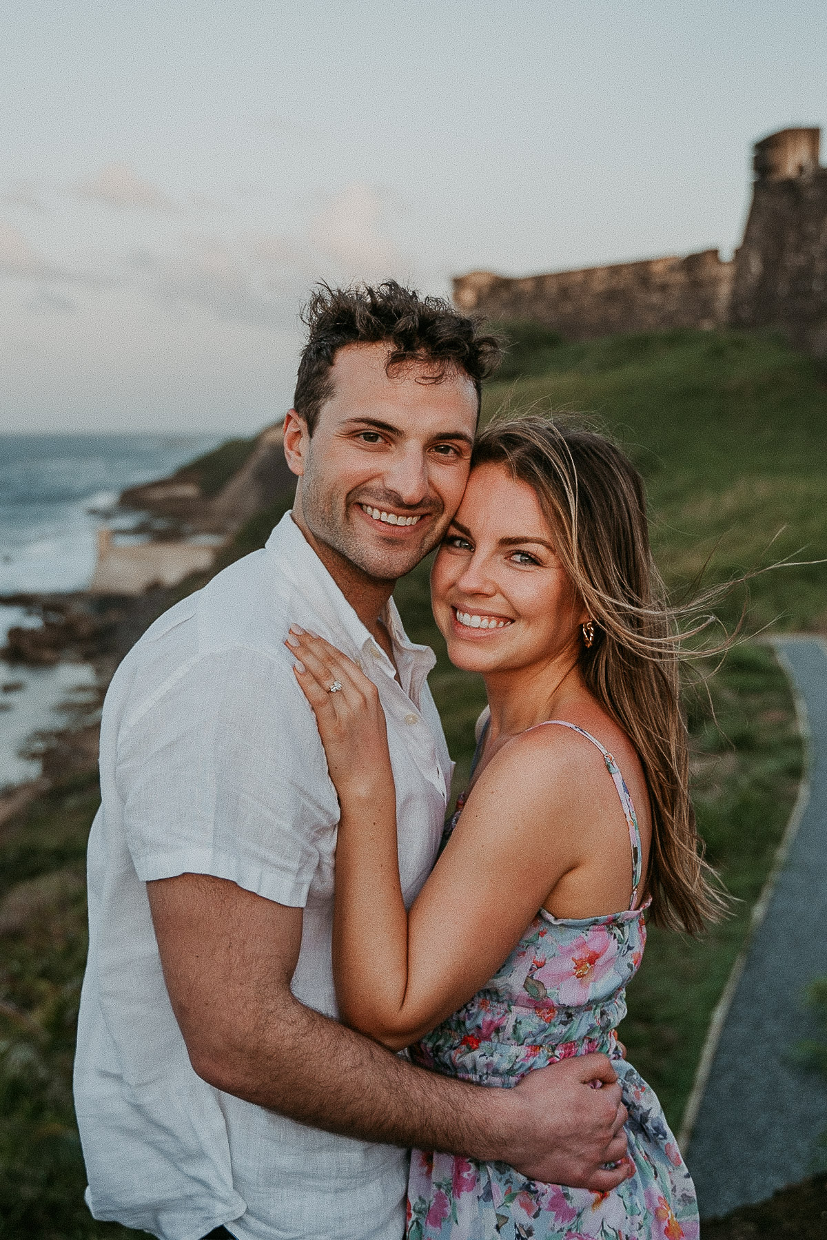 A Dreamy Old San Juan Proposal with Beach Vibes 