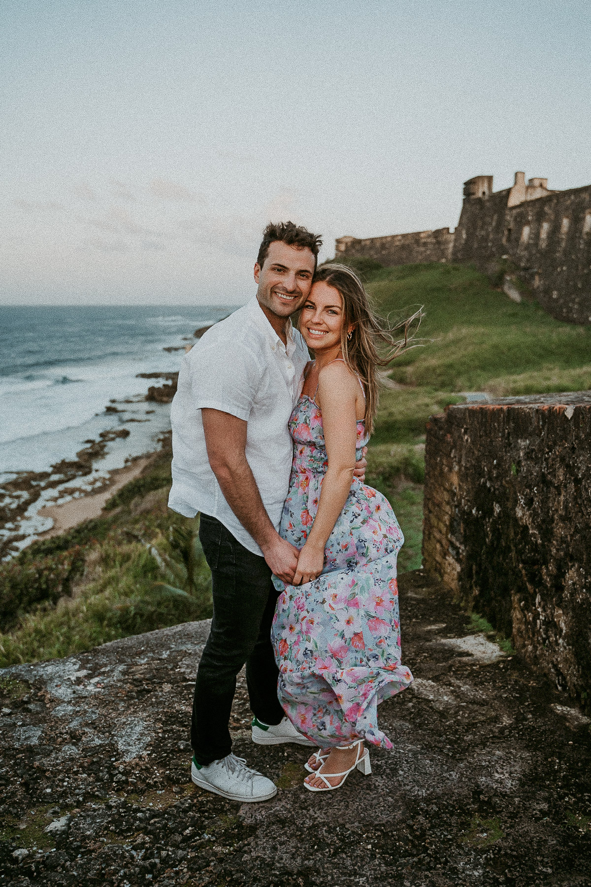 A Dreamy Old San Juan Proposal with Beach Vibes 