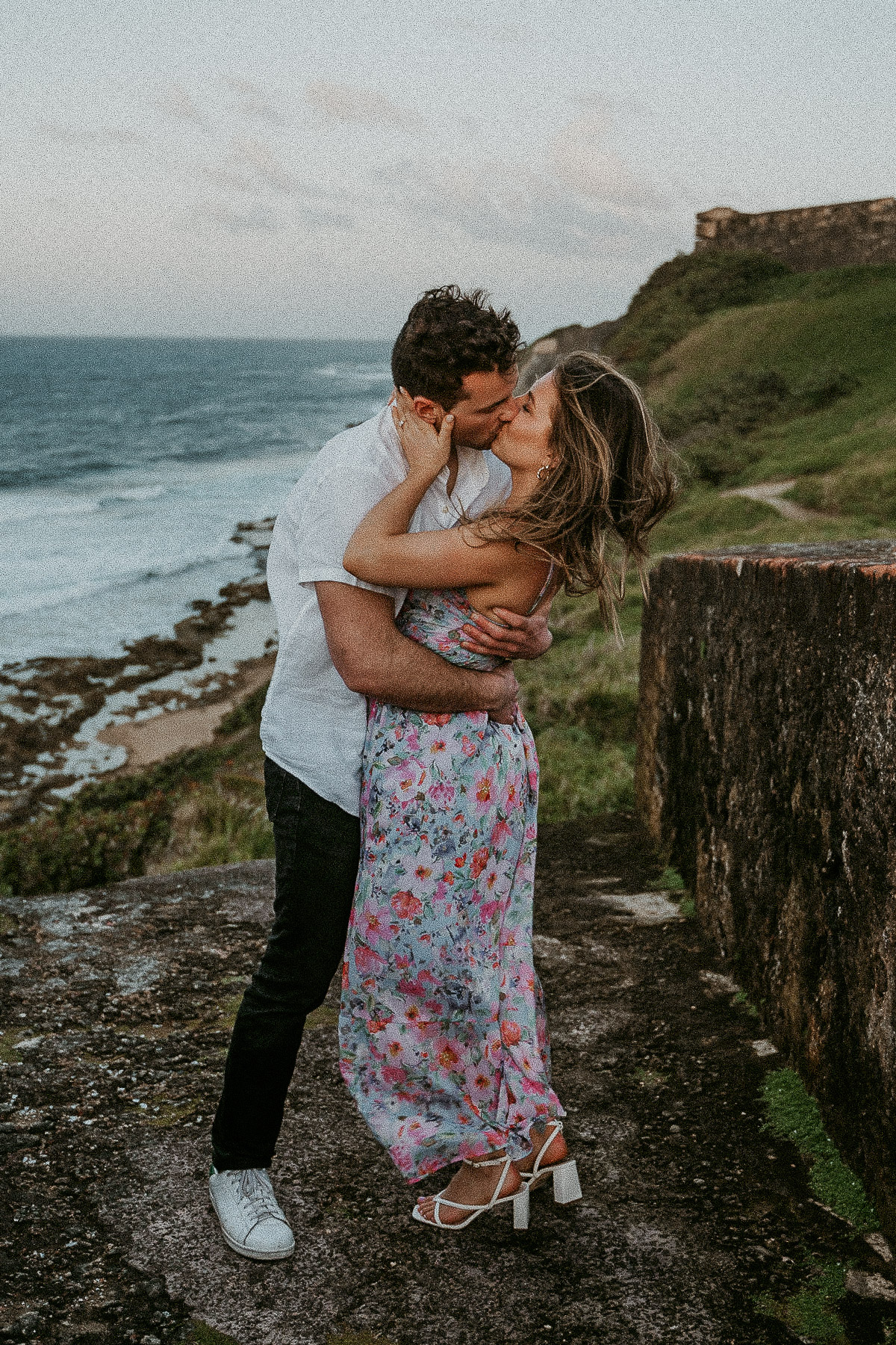 A Dreamy Old San Juan Proposal with Beach Vibes 