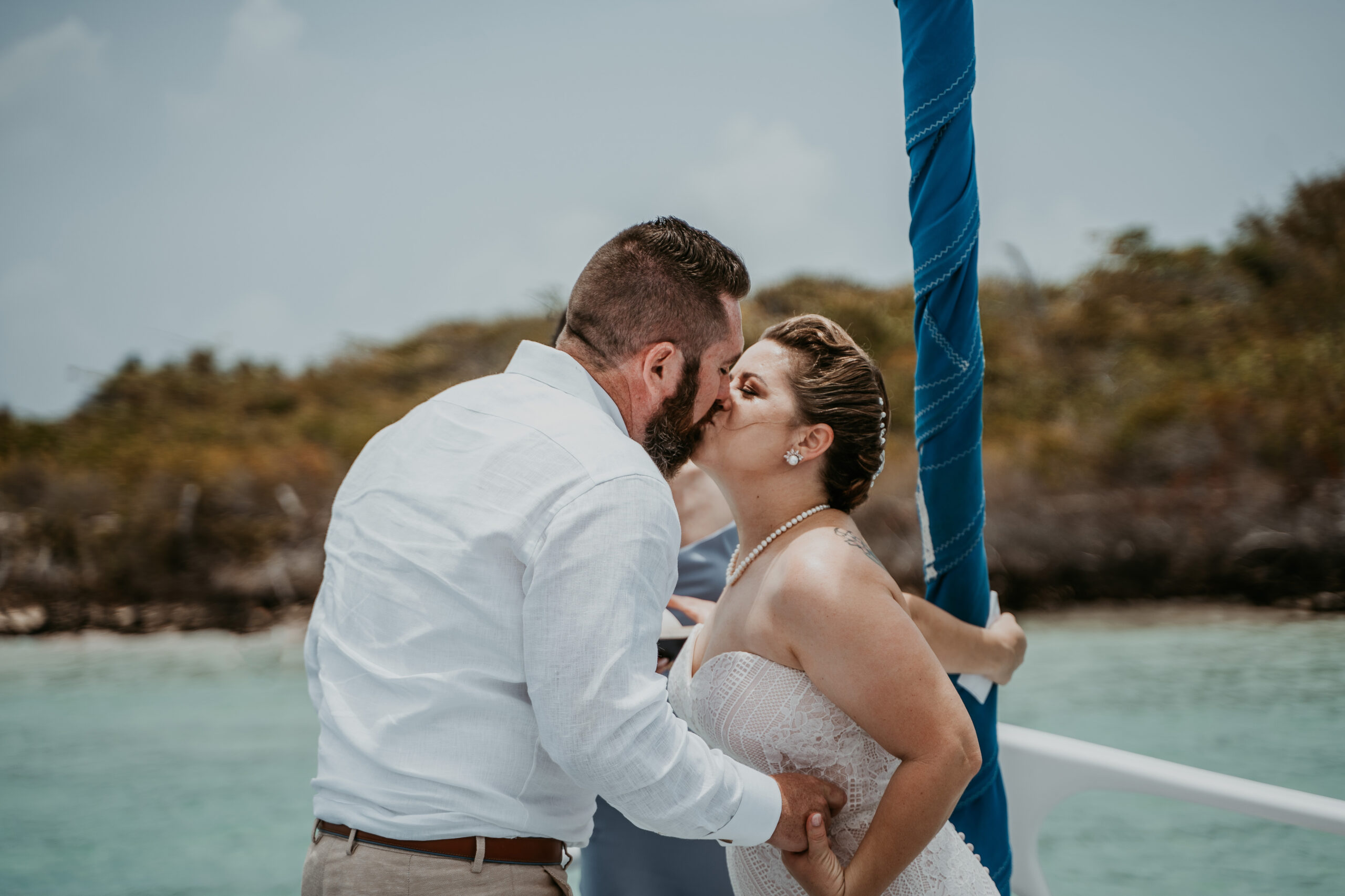 A Dreamy Puerto Rico Micro Wedding on a Catamaran