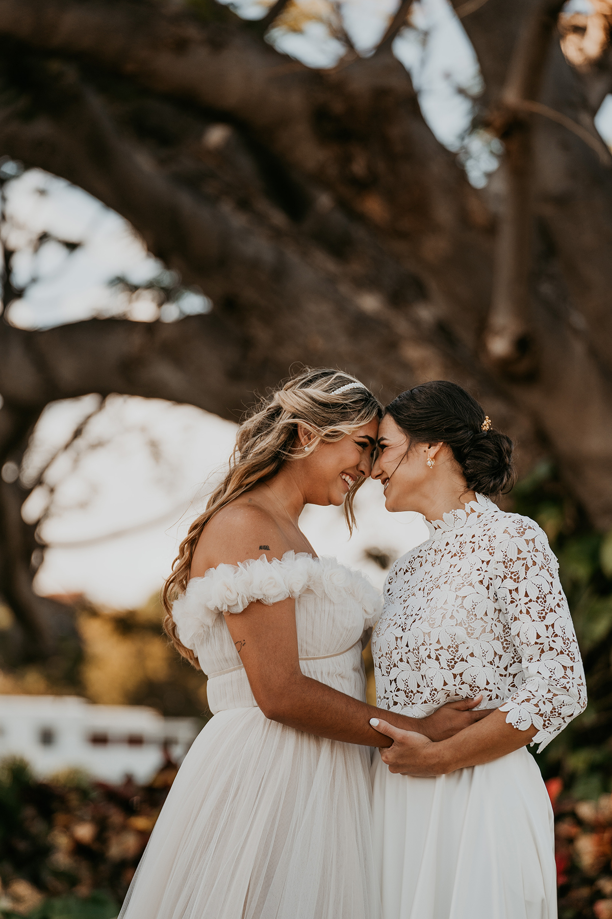 LGBTQ+ Couple during their wedding at Ponce