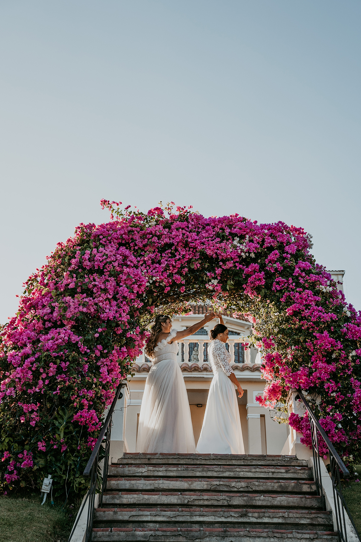 LGBTQ+ Couple during their wedding at Ponce