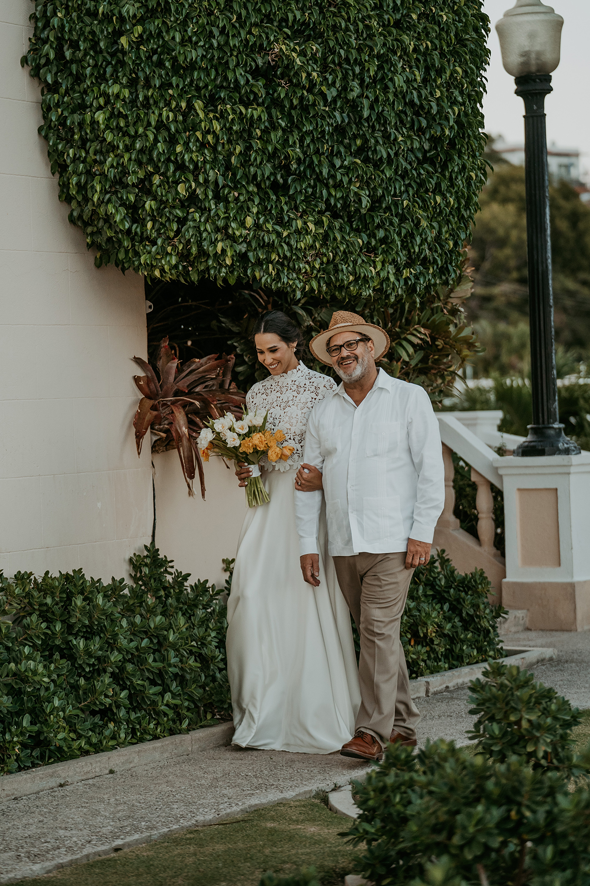 Wedding ceremony at Serrallés Ponce