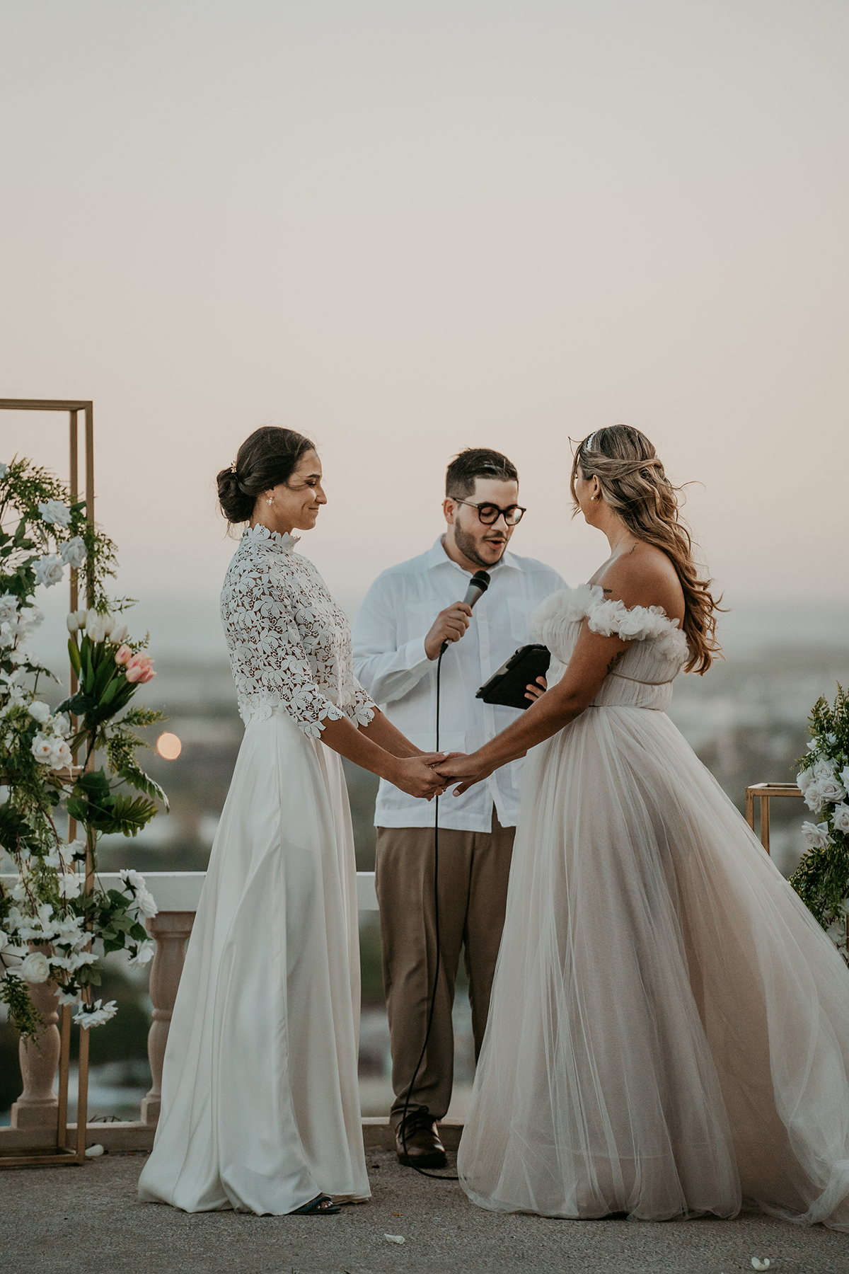 A Magical LGBTQ+ Wedding at Castillo Serrallés in Ponce