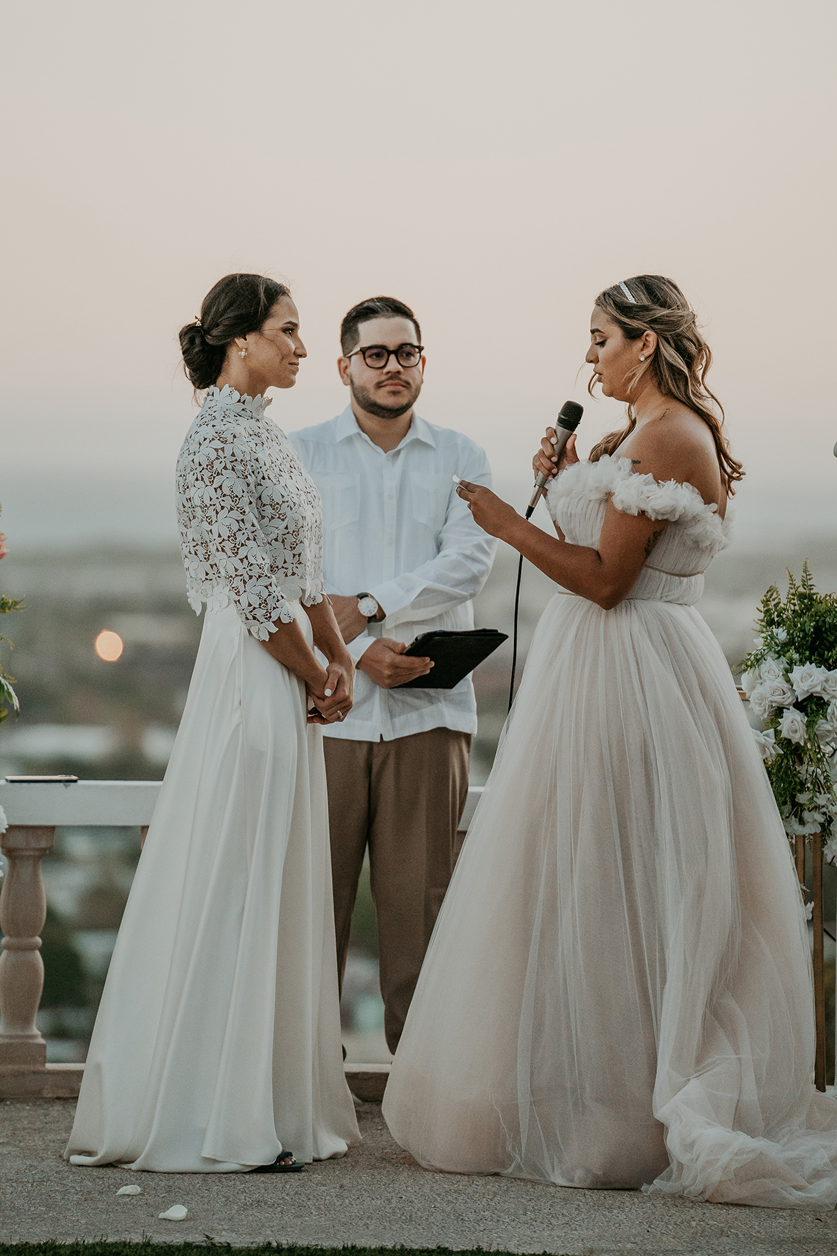 A Magical LGBTQ+ Wedding at Castillo Serrallés in Ponce