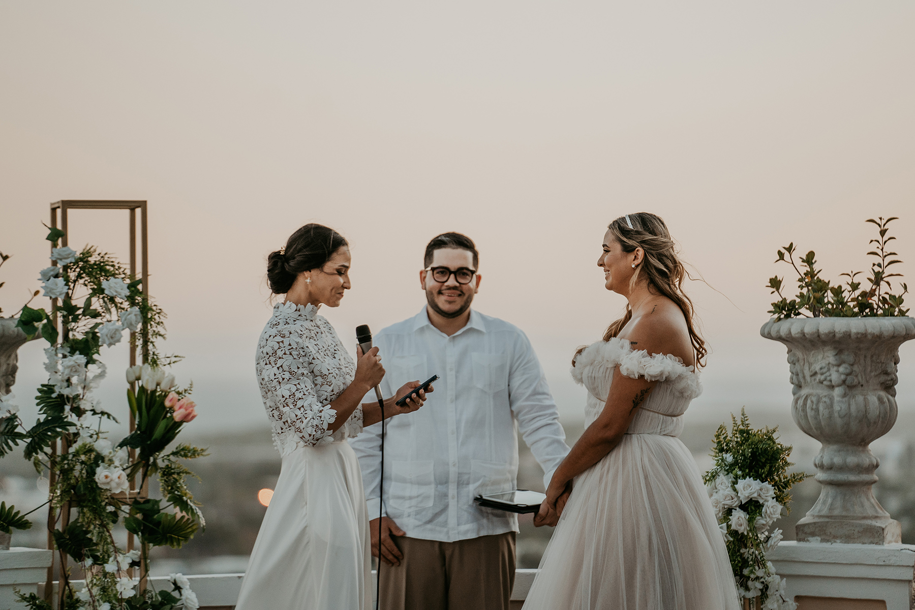 A Magical LGBTQ+ Wedding at Castillo Serrallés in Ponce