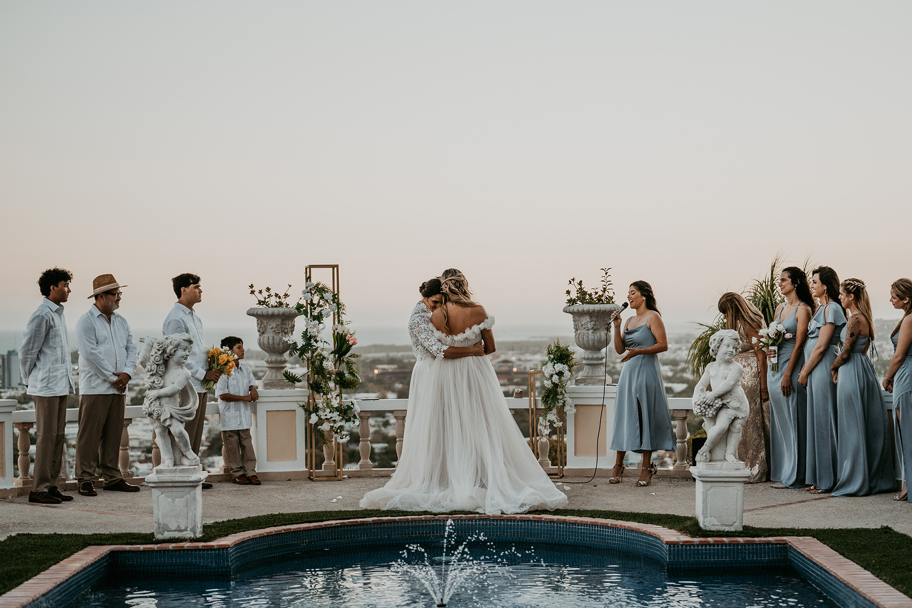 A Magical LGBTQ+ Wedding at Castillo Serrallés in Ponce 