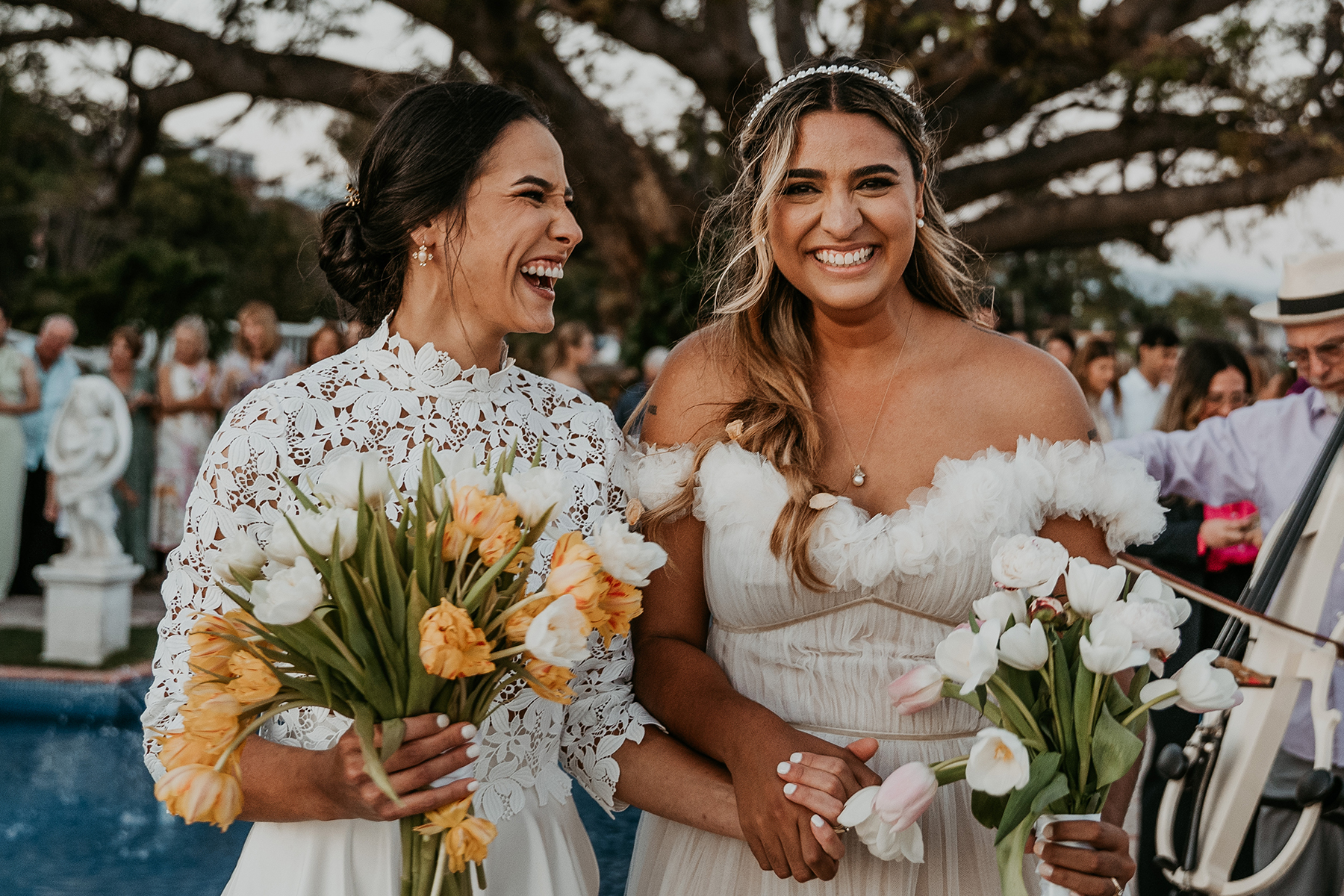 A Magical LGBTQ+ Wedding at Castillo Serrallés in Ponce