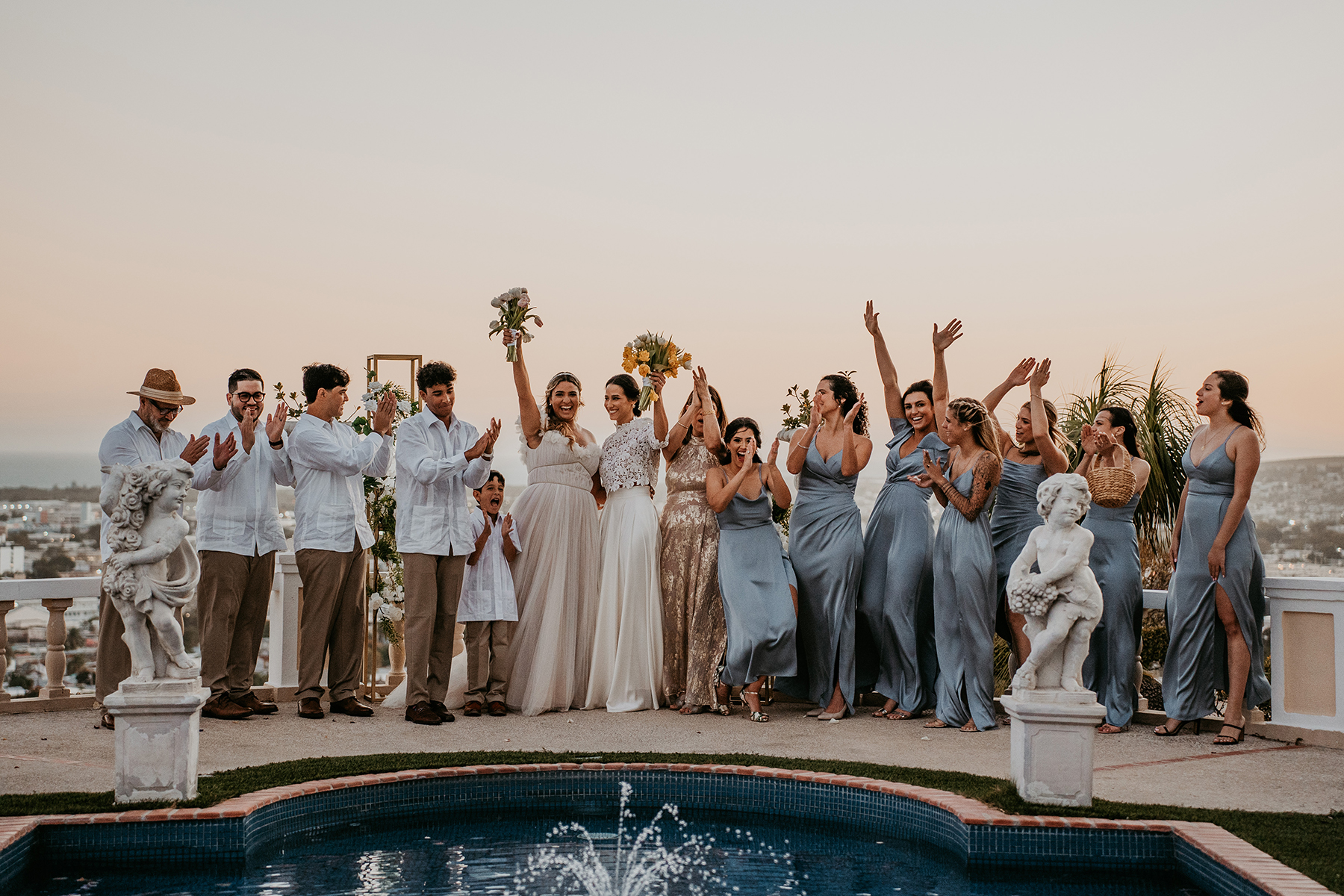 Wedding squad at Serrallés Ponce