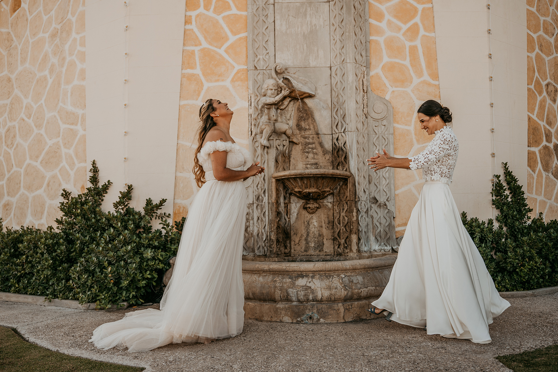 A Magical LGBTQ+ Wedding at Castillo Serrallés in Ponce