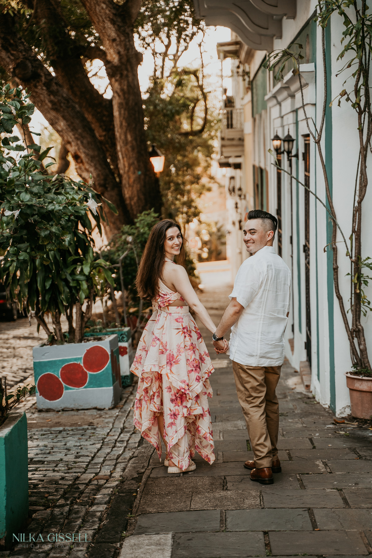 A Romantic Old San Juan Couples Session