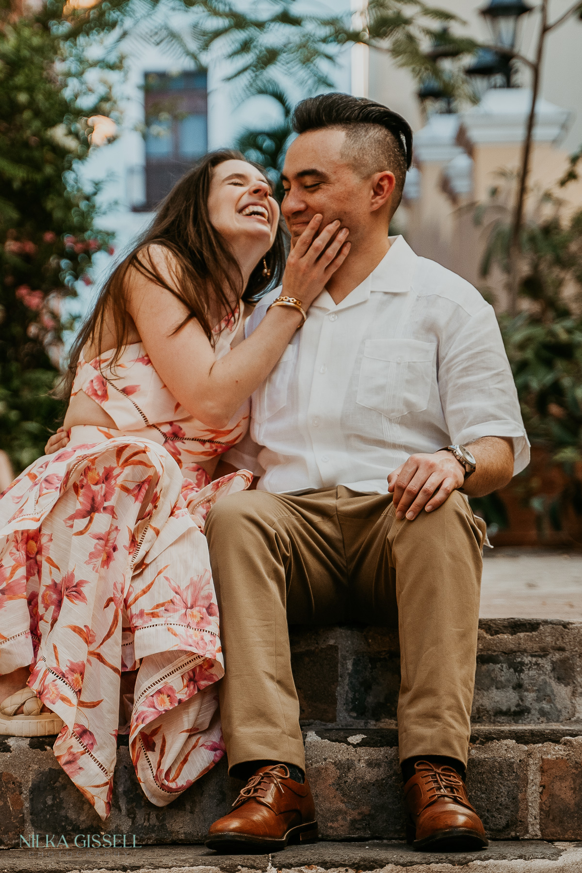 A Romantic Old San Juan Couples Session