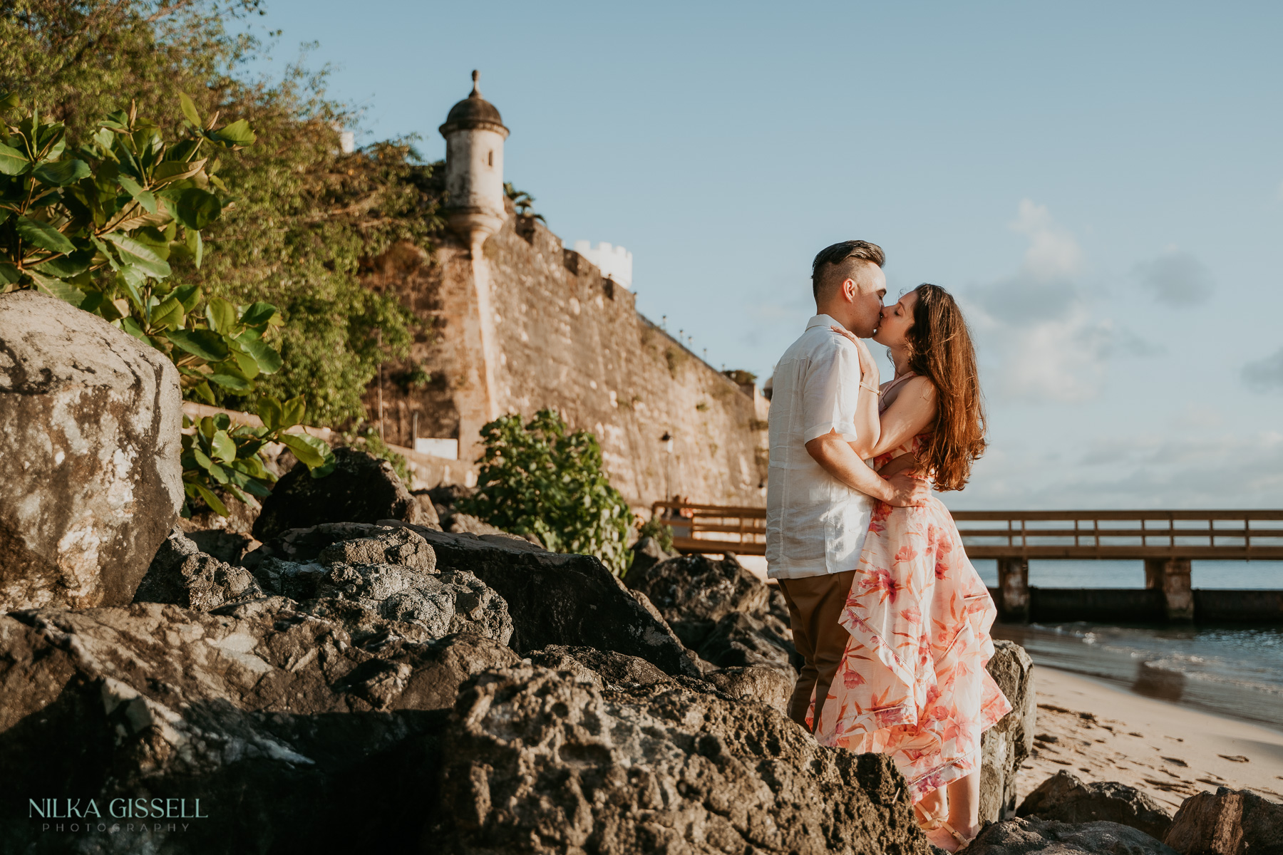 A Romantic Old San Juan Couples Session