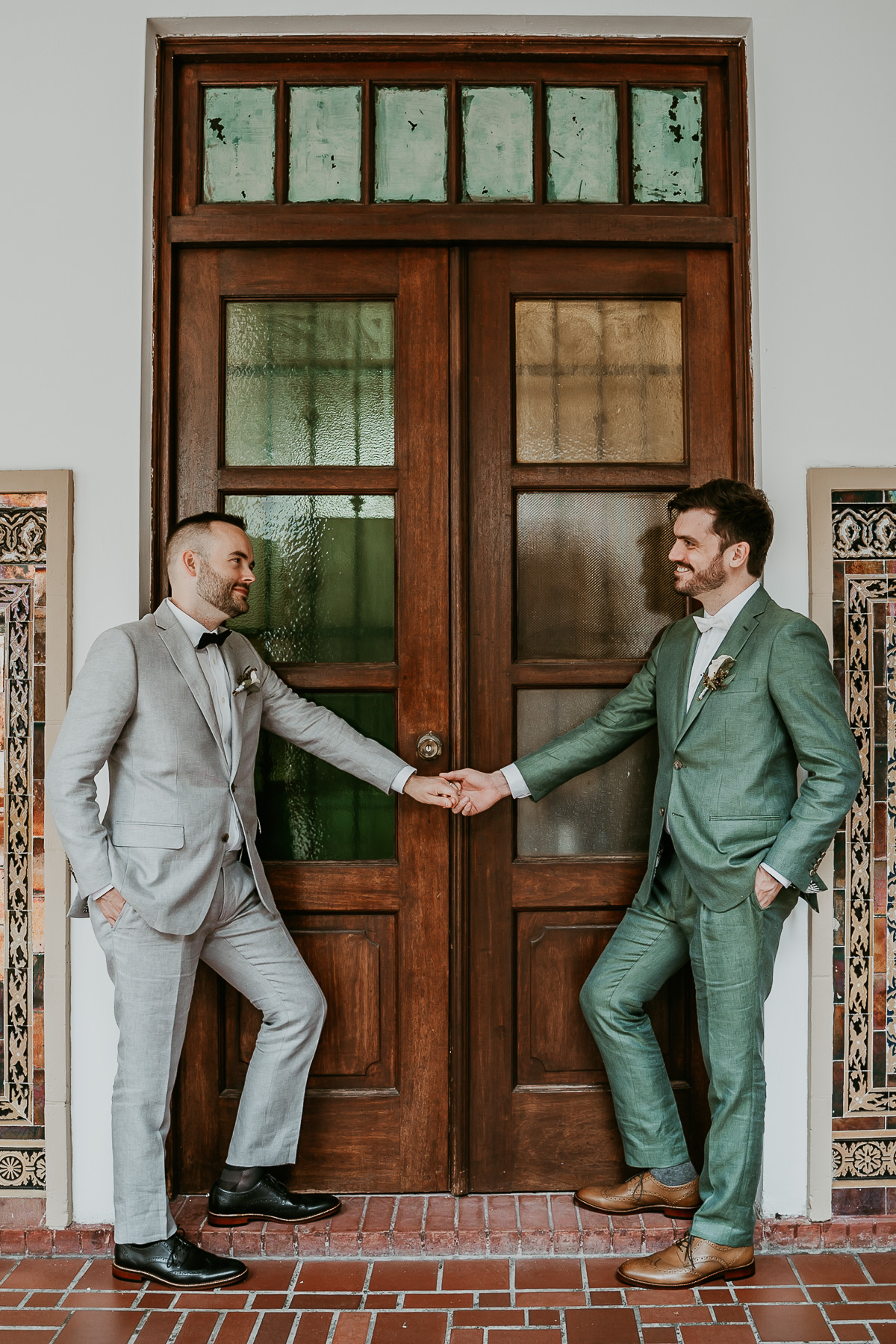 A Vibrant LGBTQ+ Wedding Party at Casa de España