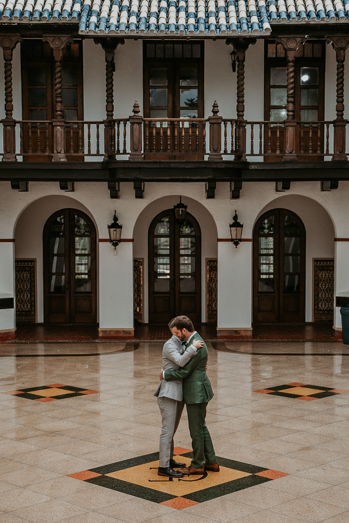 A Vibrant LGBTQ+ Wedding Party at Casa de España