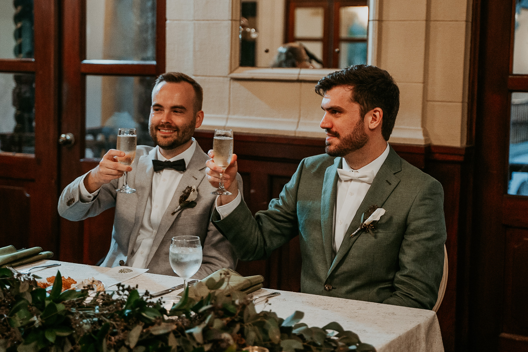 A Vibrant LGBTQ+ Wedding Party at Casa de España