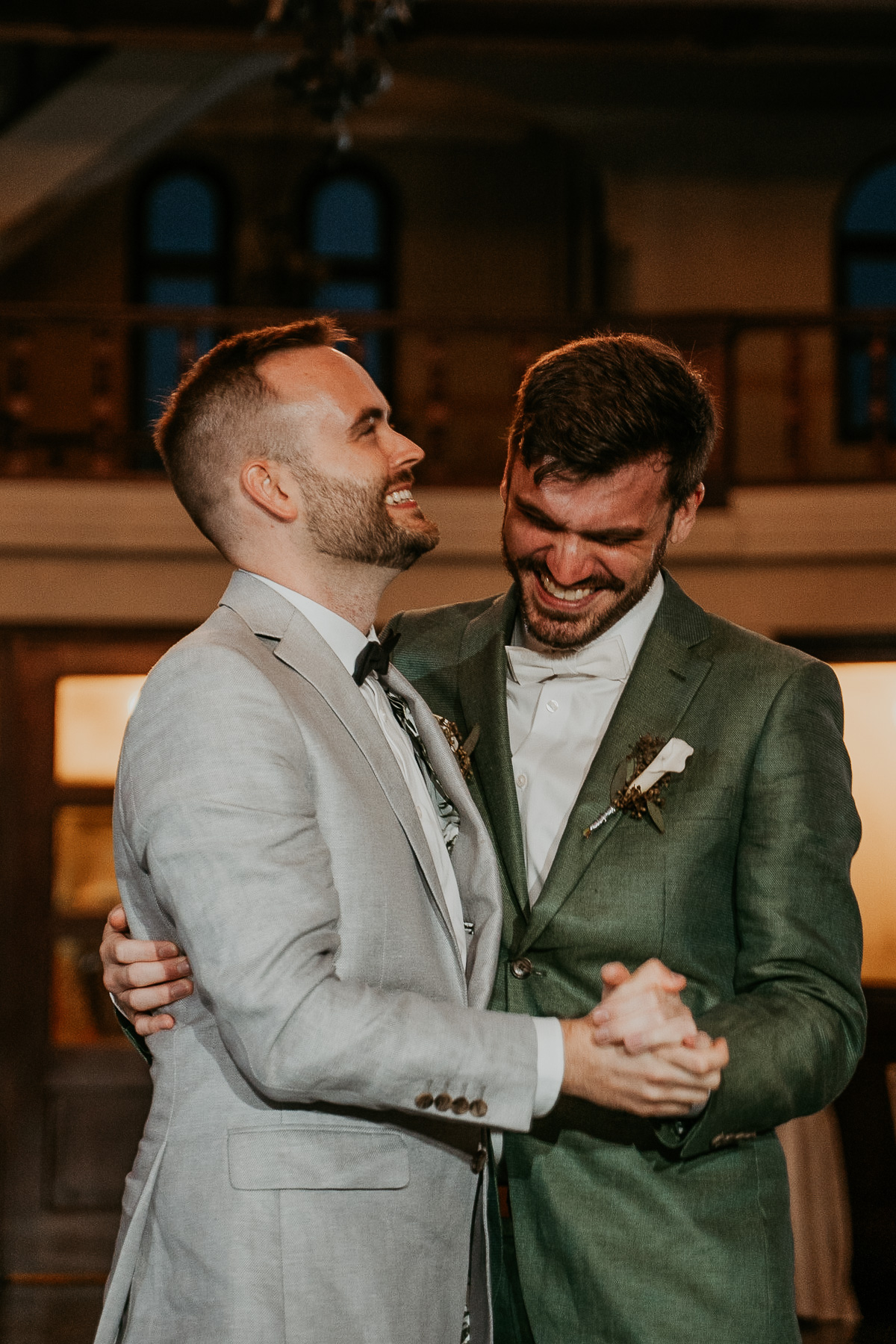 A Vibrant LGBTQ+ Wedding Party at Casa de España