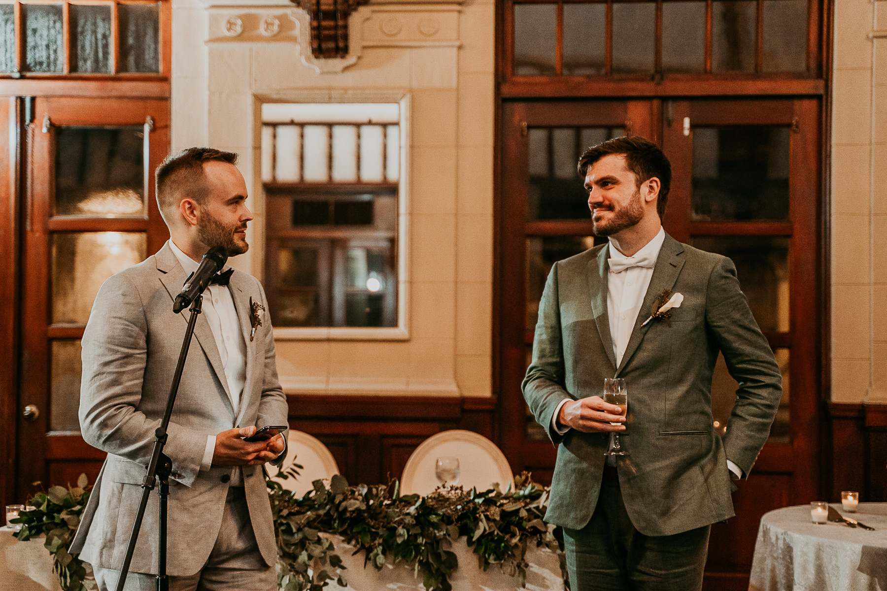 A Vibrant LGBTQ+ Wedding Party at Casa de España