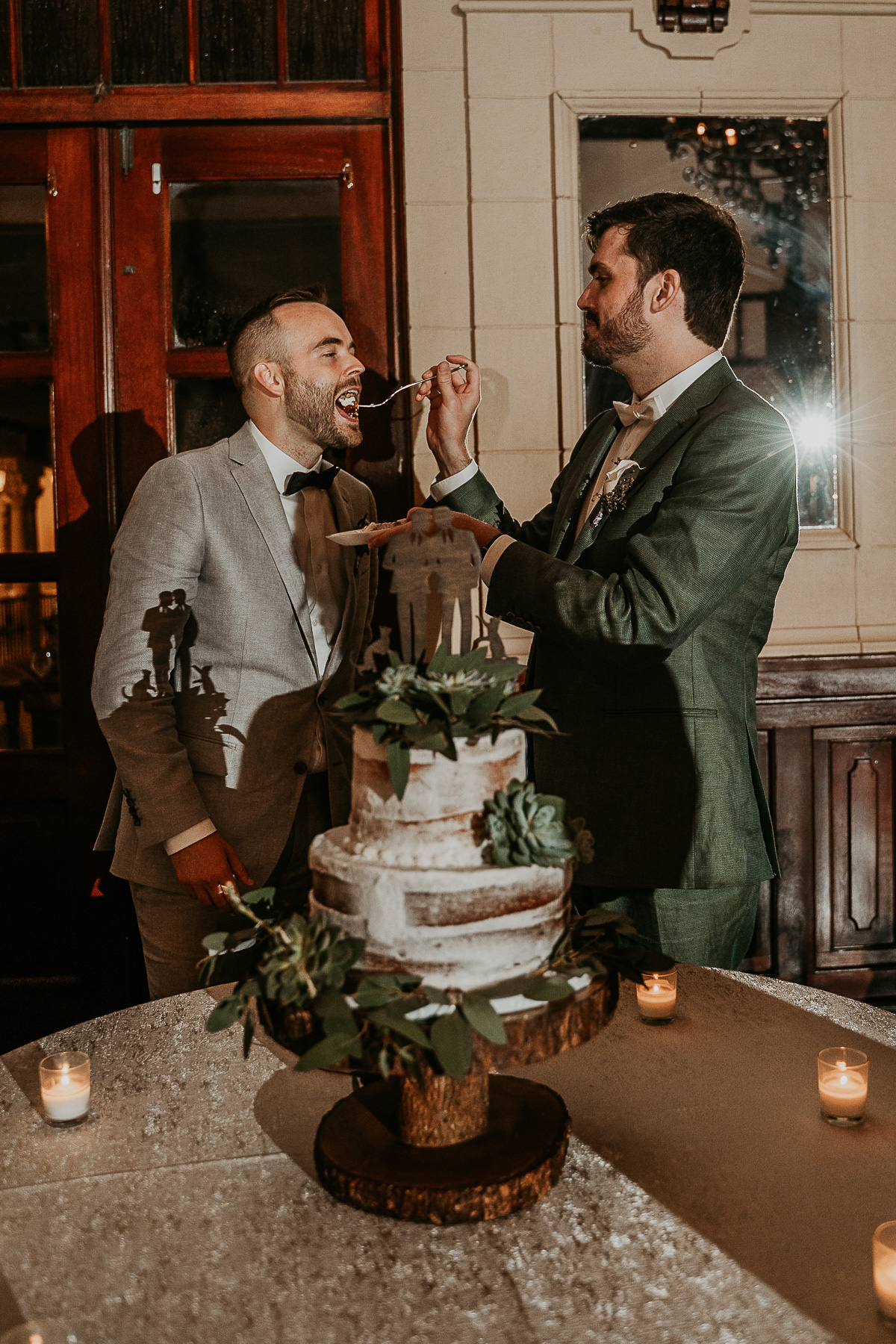 A Vibrant LGBTQ+ Wedding Party at Casa de España