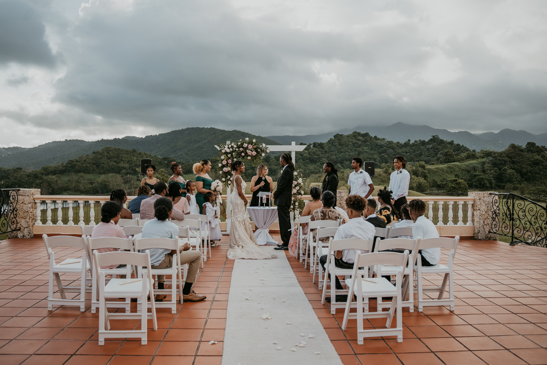 Puerto Rico Micro wedding celebrated at Hacienda Ilusion Puerto Rico