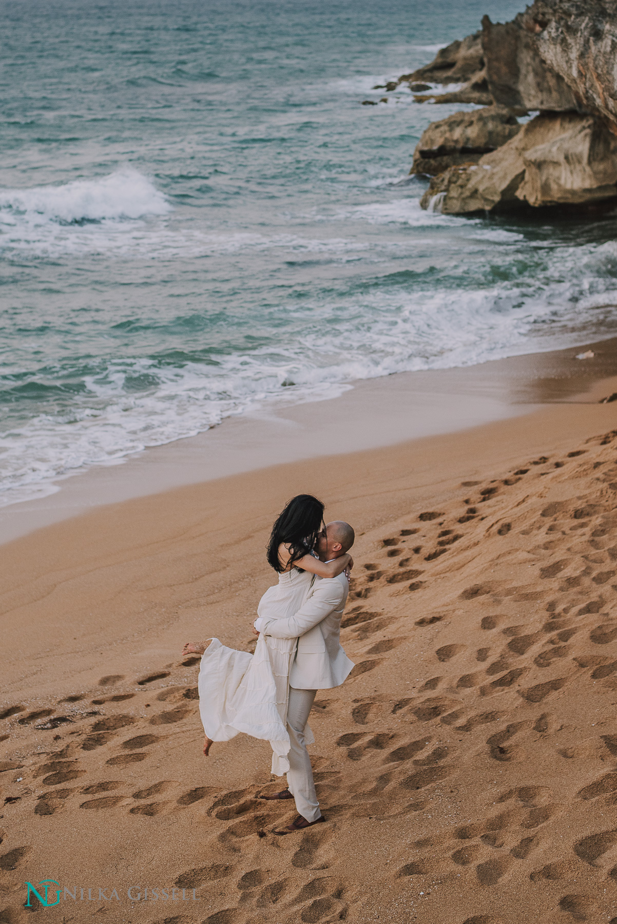 Adventure Beach Engagement in Puerto Rico