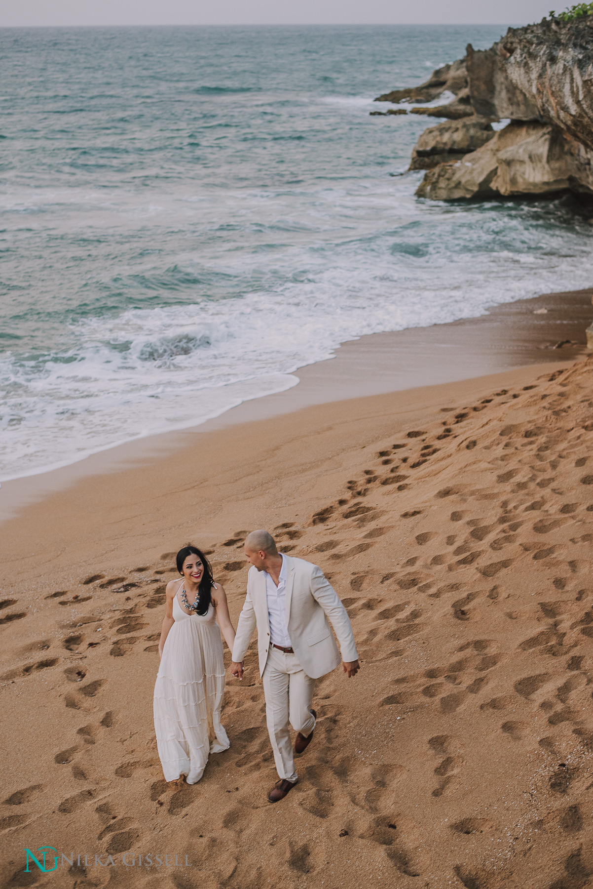 Adventure Beach Engagement in Puerto Rico