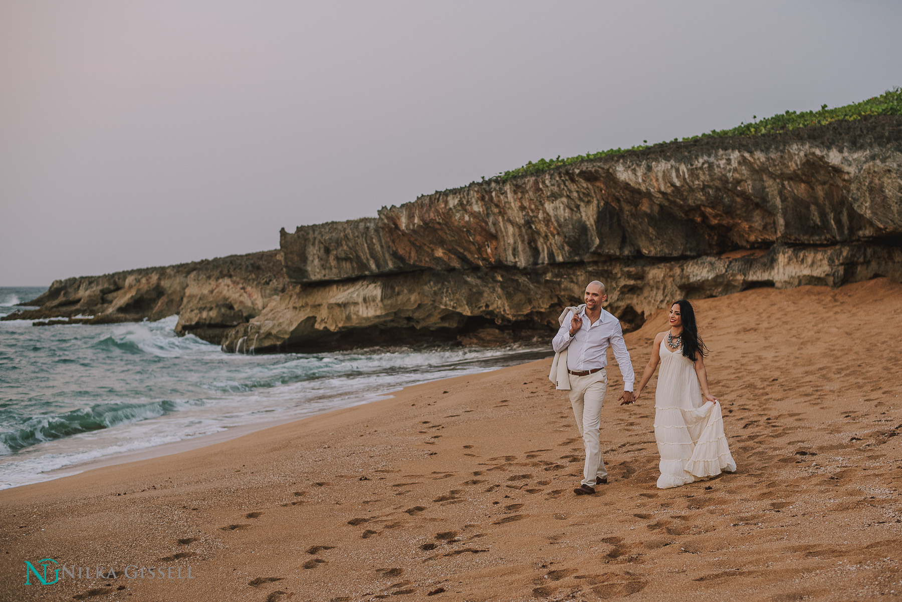 Adventure Beach Engagement in Puerto Rico