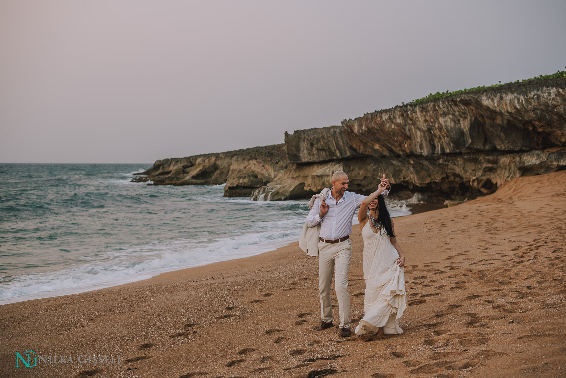 Adventure Beach Engagement in Puerto Rico