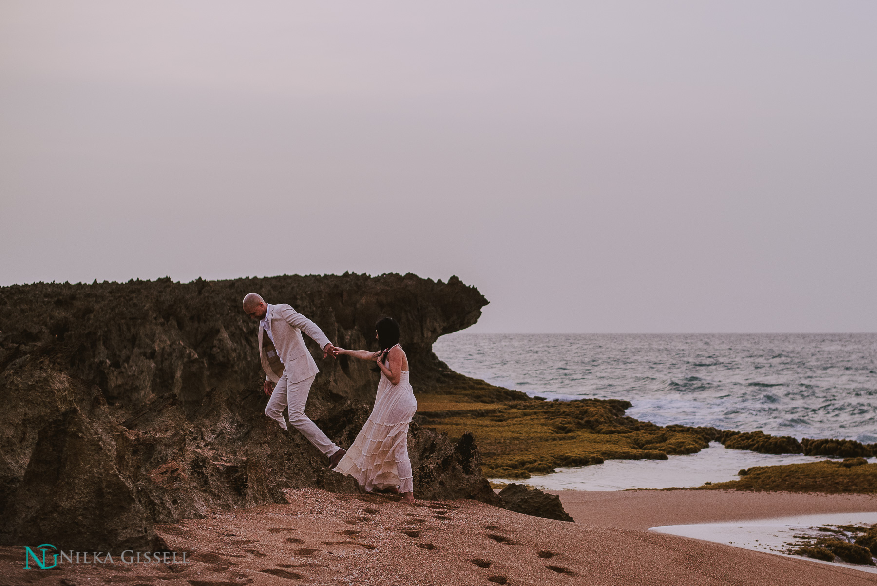 Adventure Beach Engagement in Puerto Rico