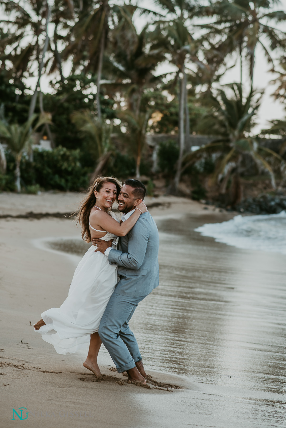 Anniversary Beach Photo Session in Puerto Rico