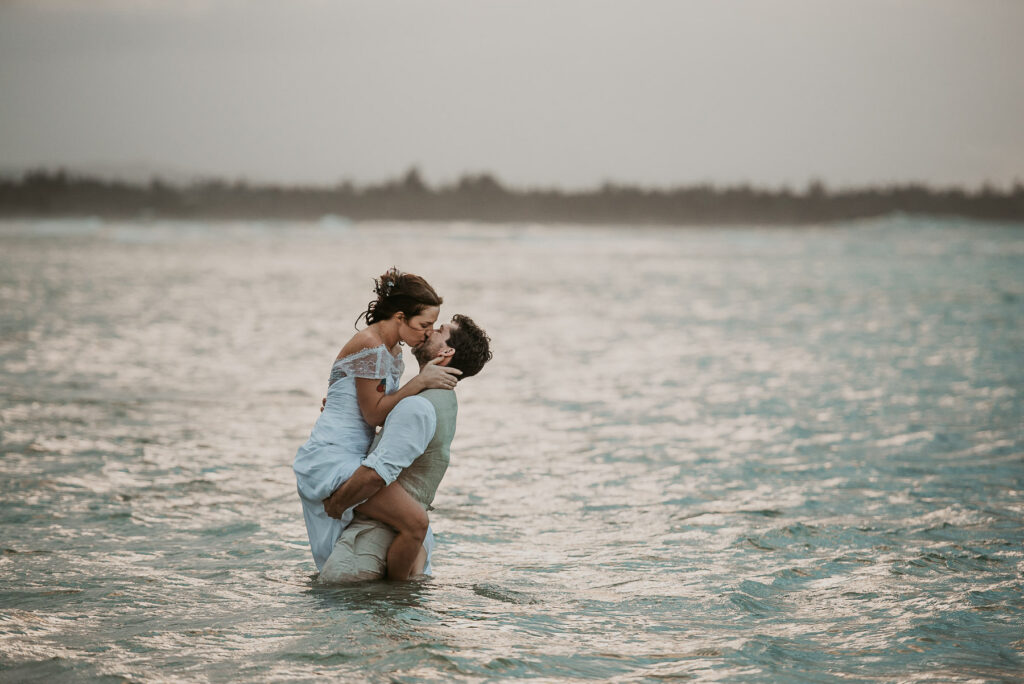 Beach Elopement Ceremony in Puerto Rico