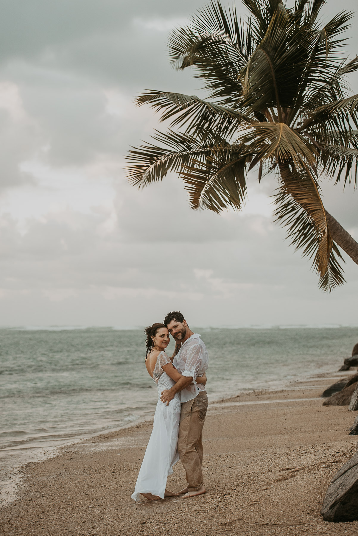 Beach Elopement Ceremony in Puerto Rico