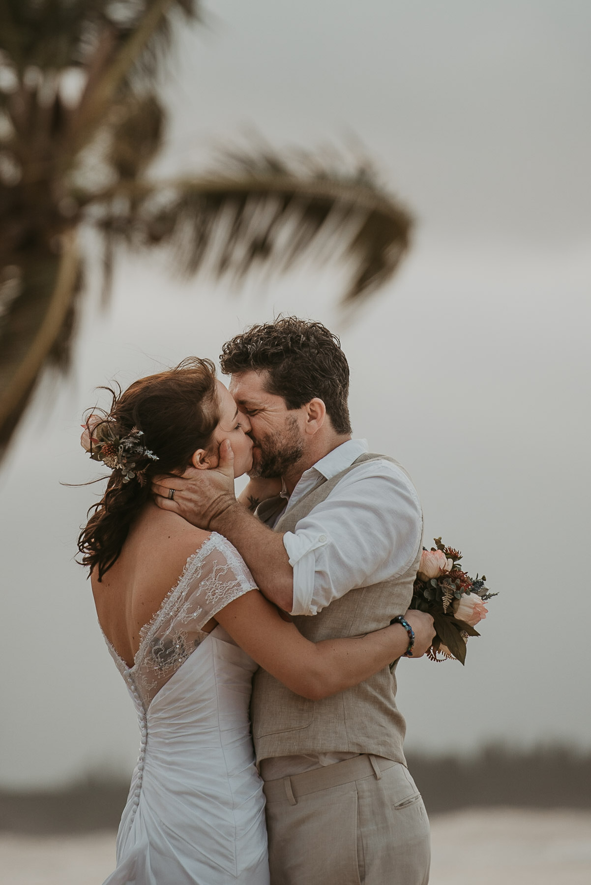 First kiss Elopement in Puerto RIco