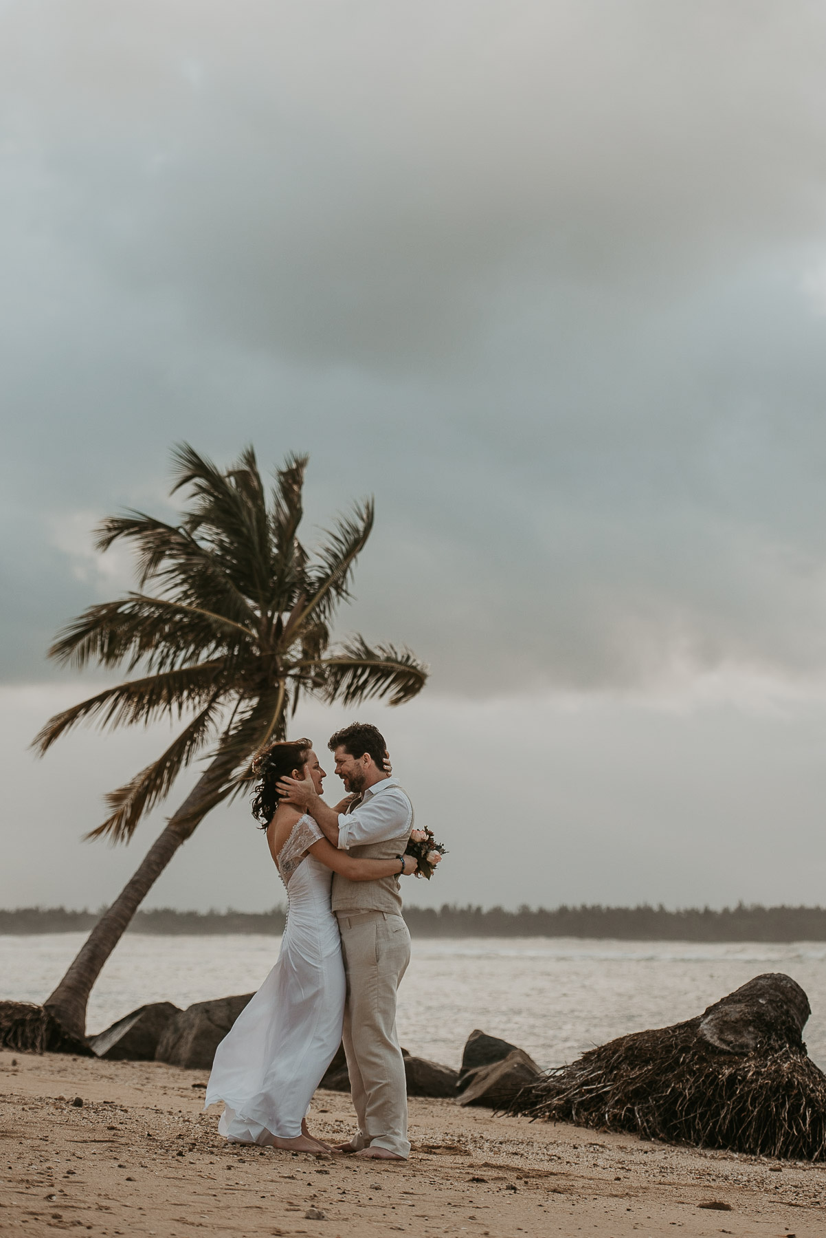 Beach Elopement Ceremony in Puerto Rico