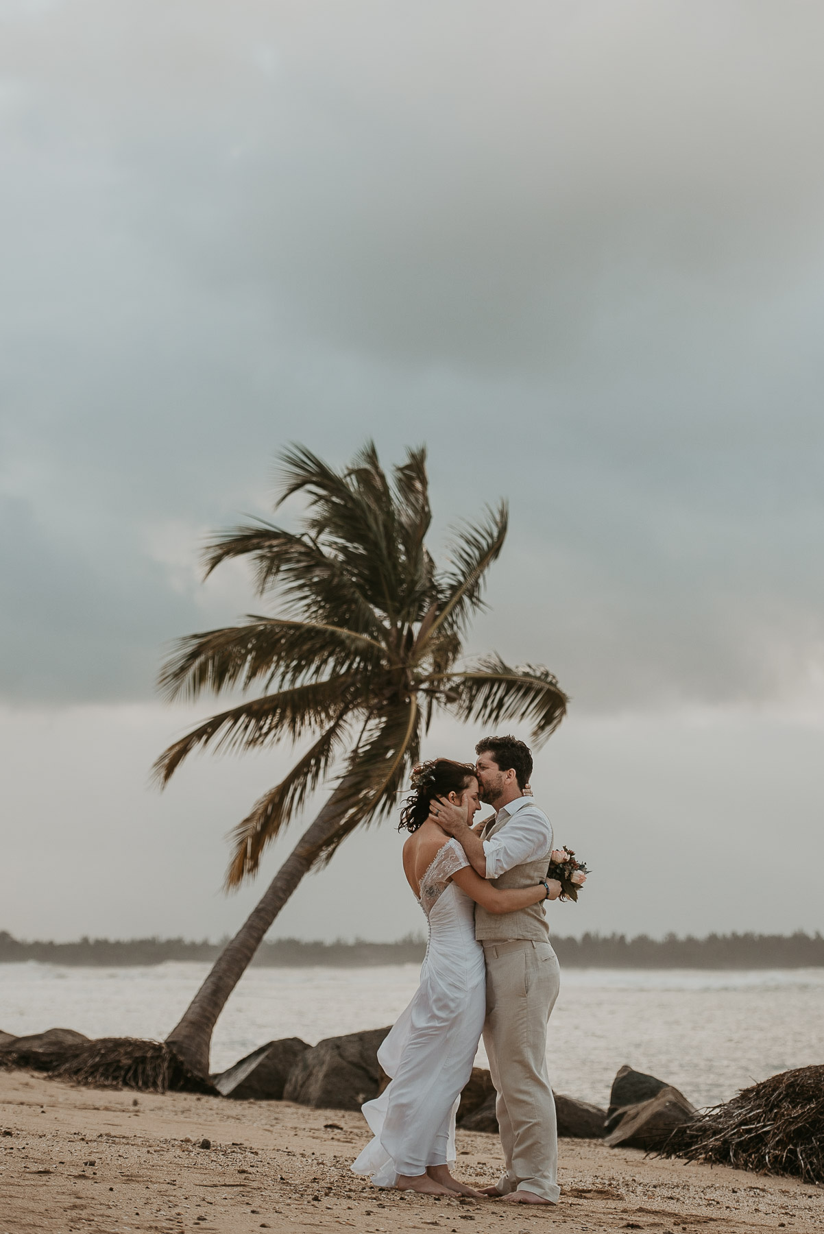 Beach Elopement Ceremony in Puerto Rico