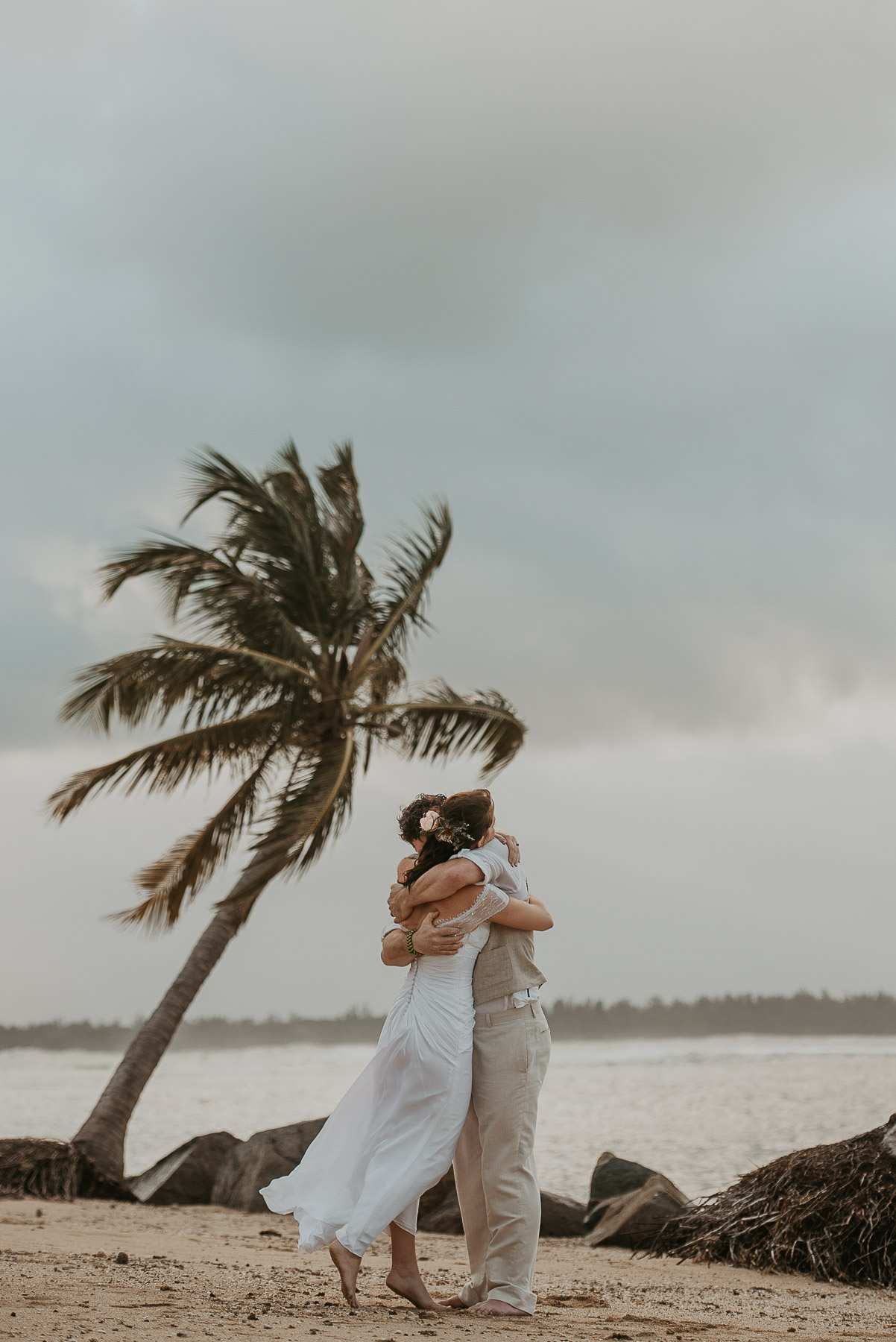 Beach Elopement Ceremony in Puerto Rico