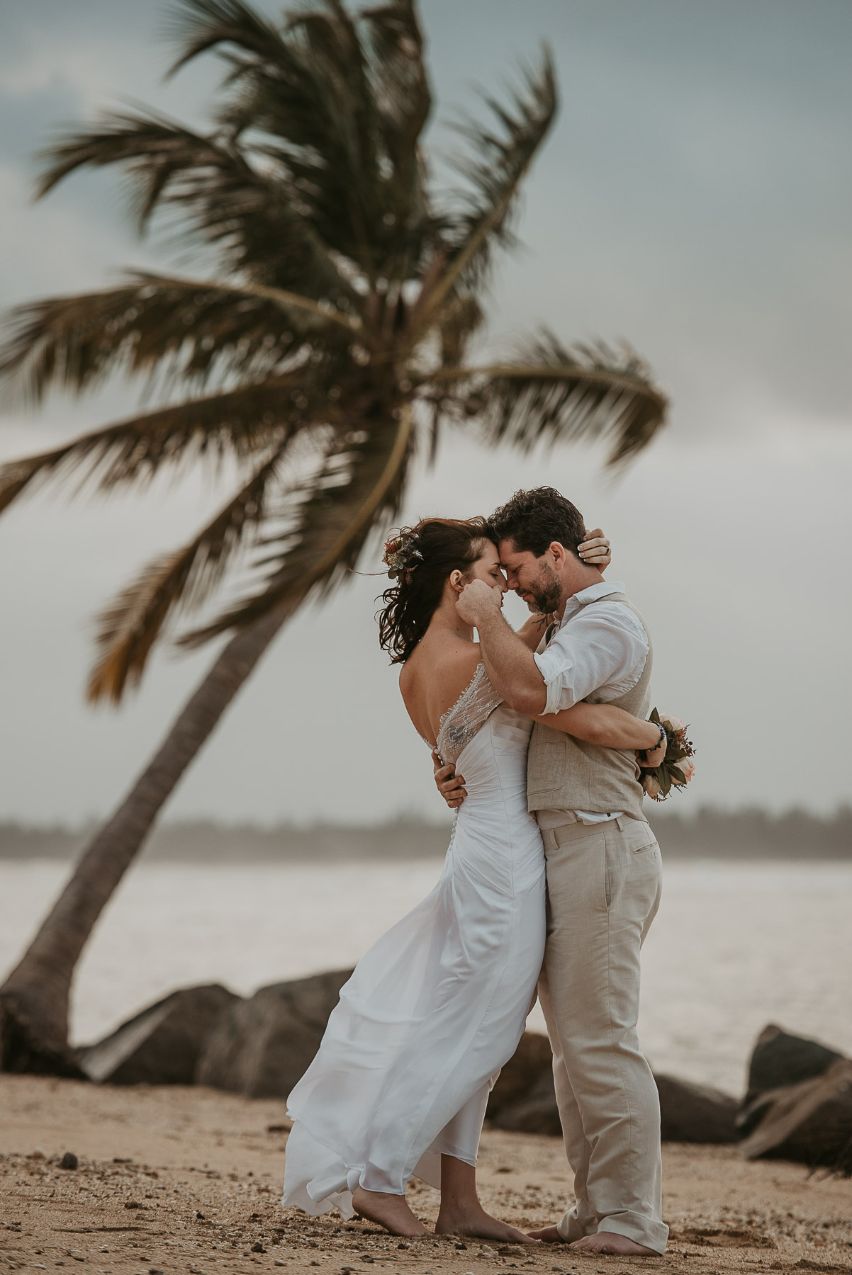 Beach Elopement Ceremony in Puerto Rico