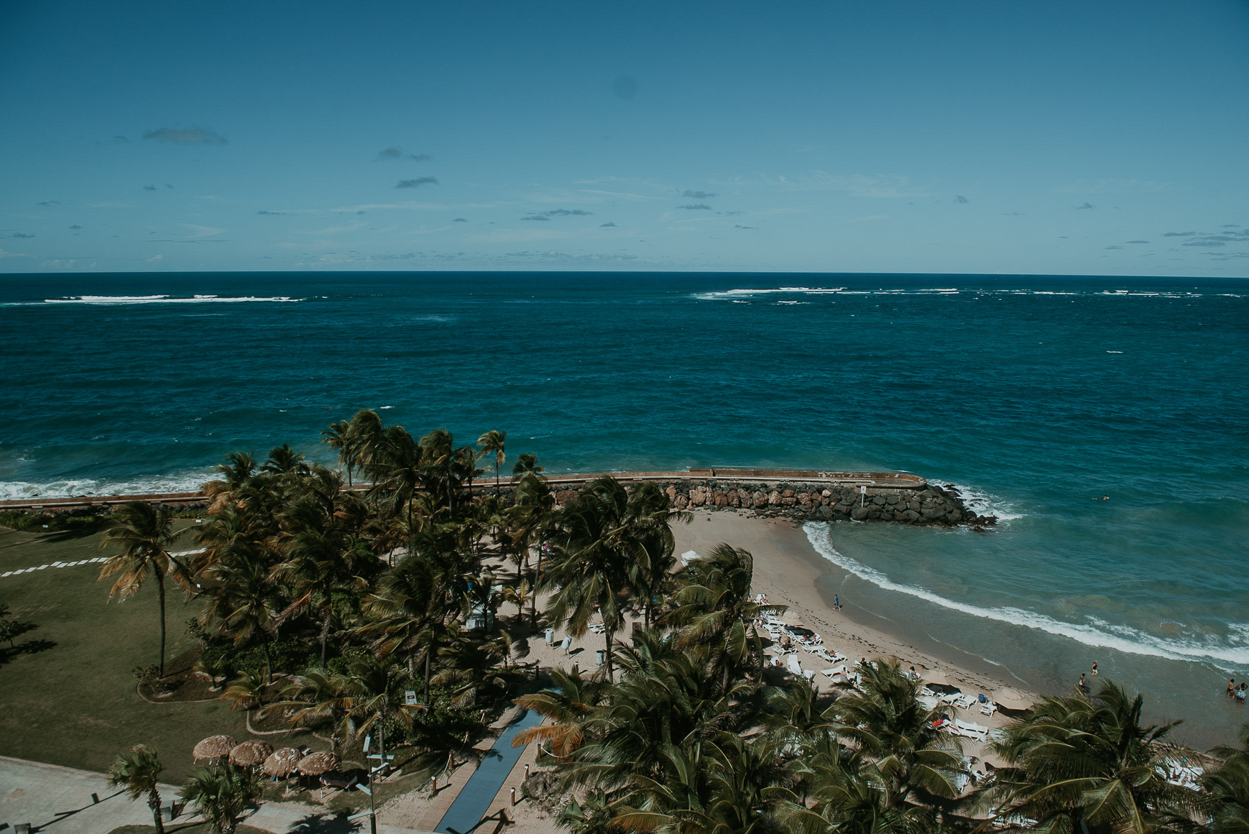 Ocean view from La Concha Resort Wedding