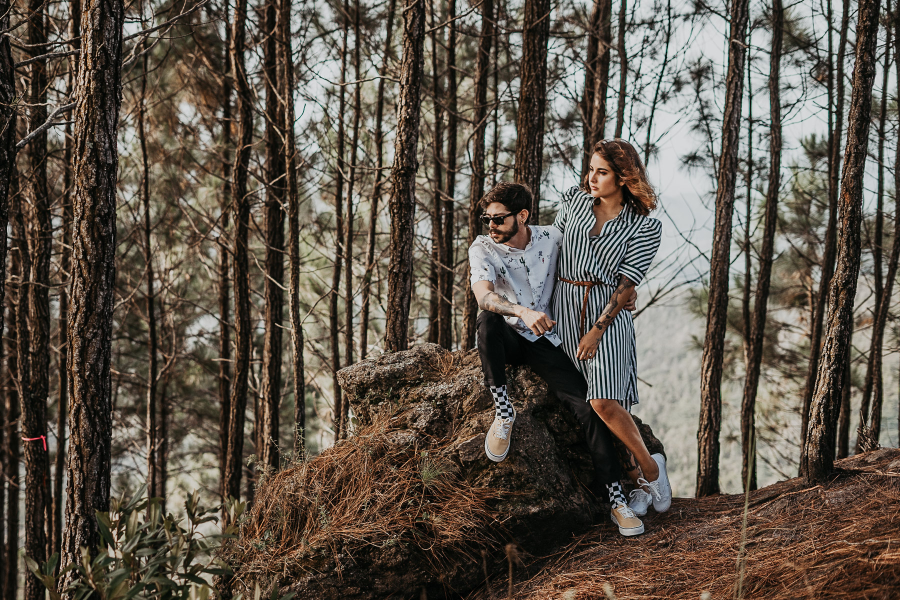 Bosque de Pinos Engagement