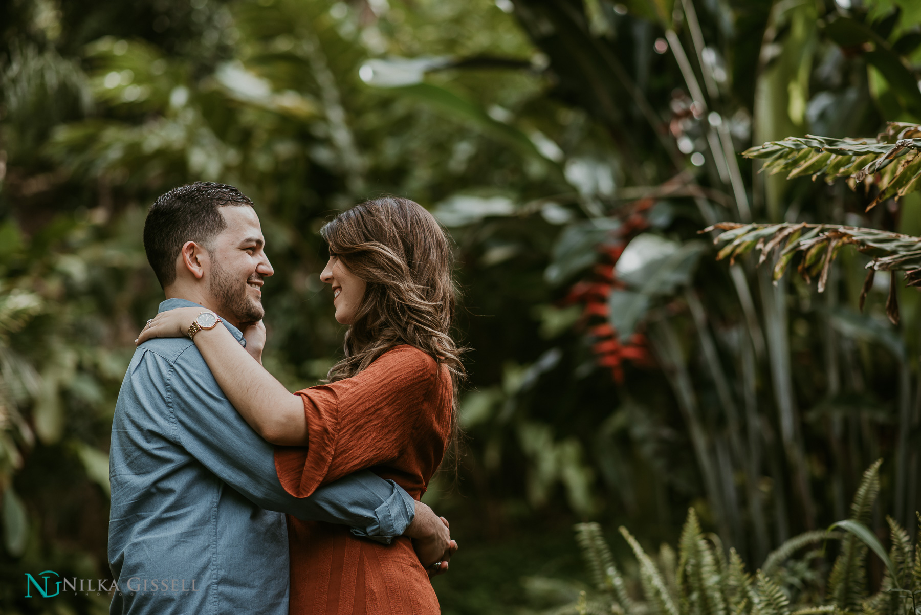 Cafe Nativo Coffee Themed Engagement Session in Puerto Rico