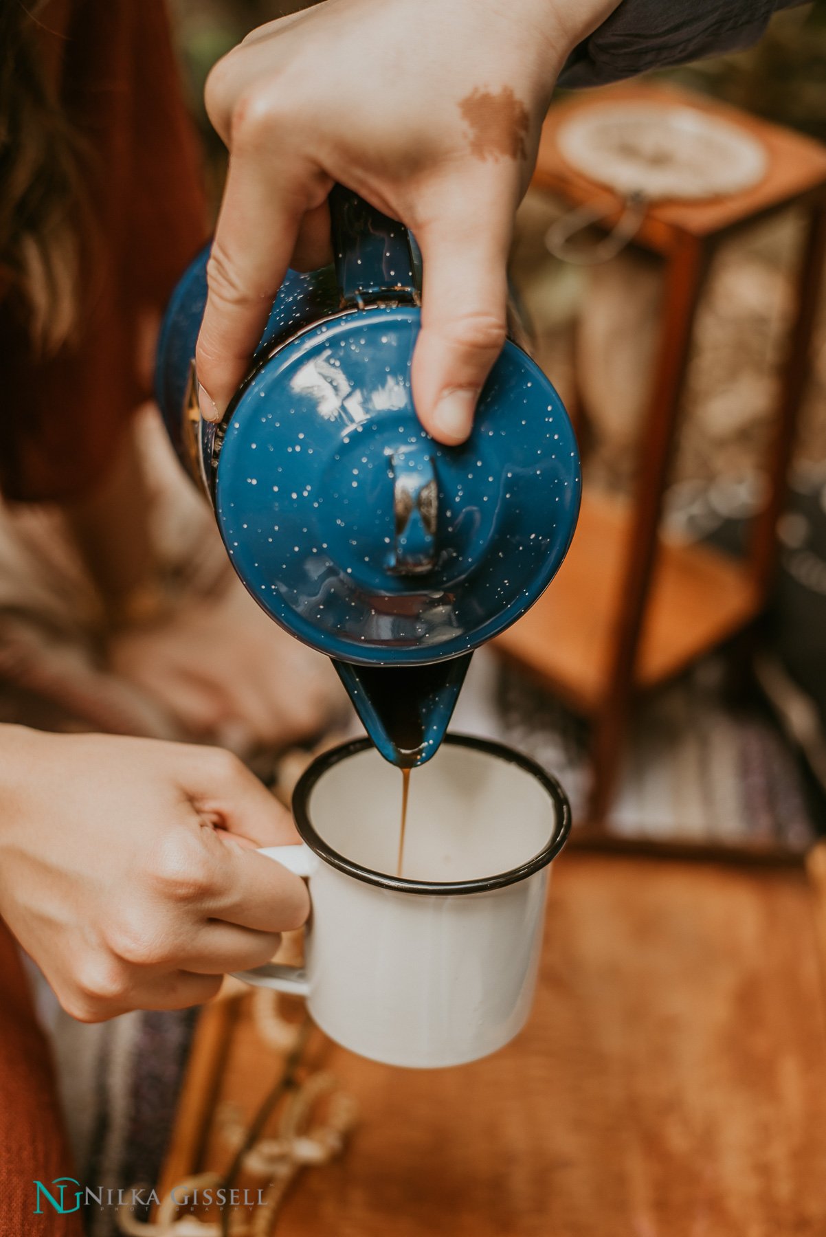 Cafe Nativo Coffee Themed Engagement Session in Puerto Rico