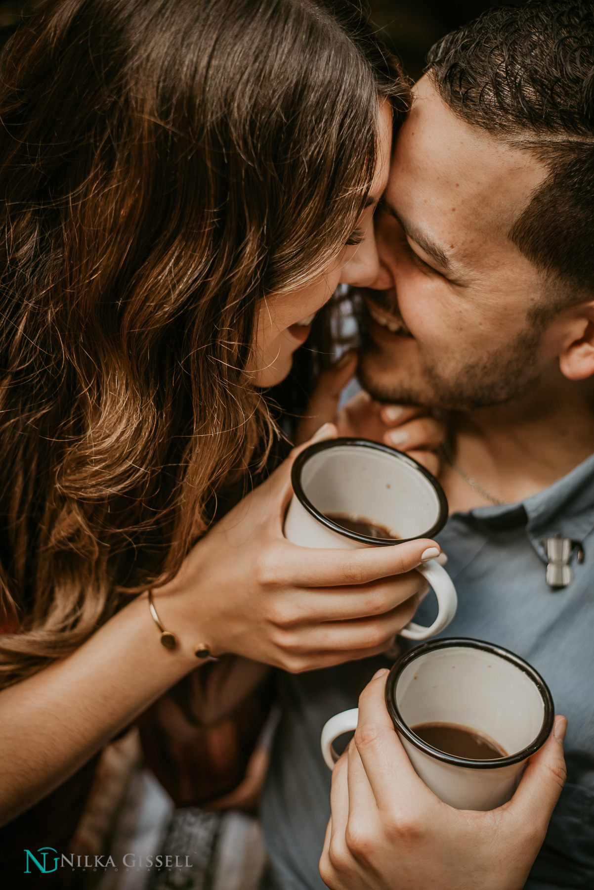 Cafe Nativo Coffee Themed Engagement Session in Puerto Rico