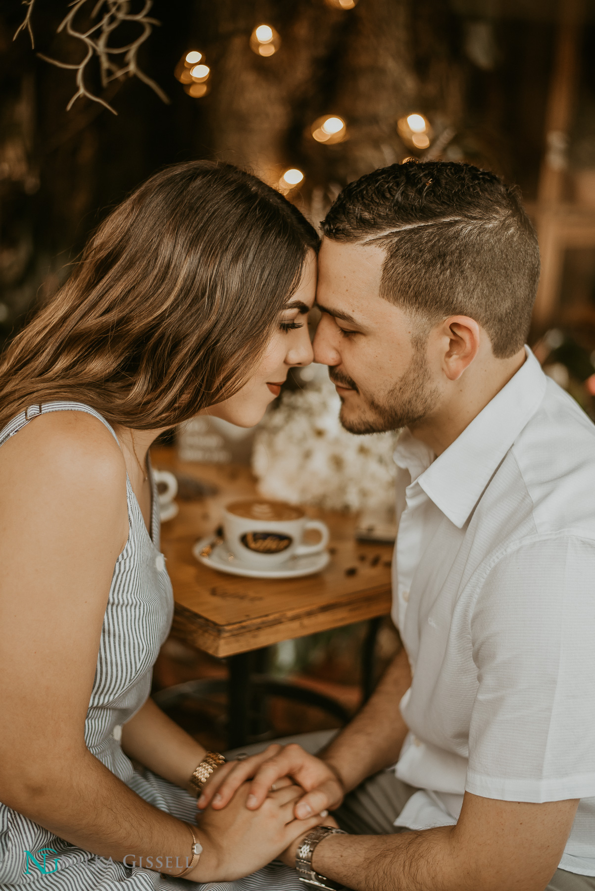 Cafe Nativo Coffee Themed Engagement Session in Puerto Rico