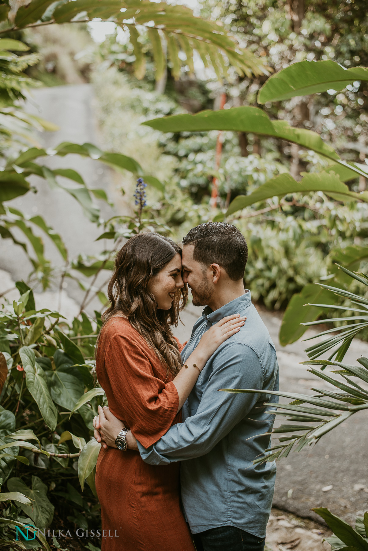 Cafe Nativo Coffee Themed Engagement Session in Puerto Rico